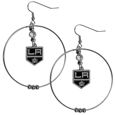 Los Angeles Kings® 2 Inch Hoop Earrings